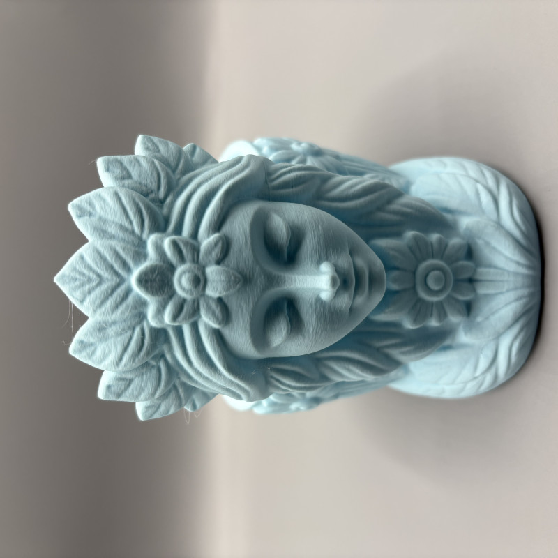 Çiçek Tanrıçası Sukulent Saksısı - 3D Baskı Dekoratif Bitki Tasarımı