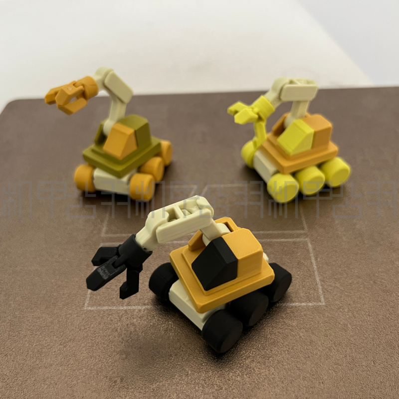 Shuangshuang Döner Yan Duvar Mühendislik Kepçe Kamyonu 3D Baskı Modeli