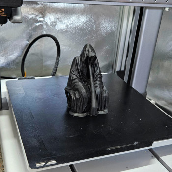 Korkunç Azrafil Raf Süsü 3D Baskı Heykel - Dekoratif Sanat Eseri