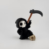Sevimli Grim Reaper İskelet Denge 3D Baskı Halloween Dekor
