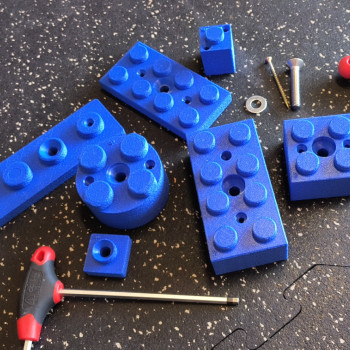 Çocuk Blok Tırmanma Tutamağı - PETG 3D Baskı Tırmanma Ekipmanı