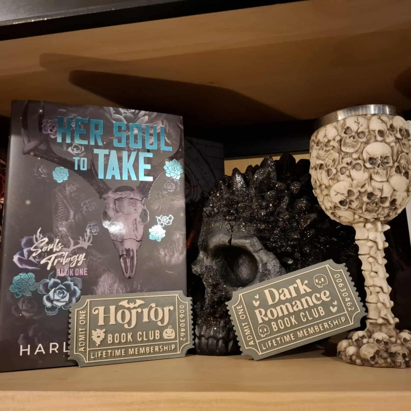 Kitap Kulübü Üyelik Bileti 3D Baskı - Fantastik, Gerilim, Korku Seçenekleri