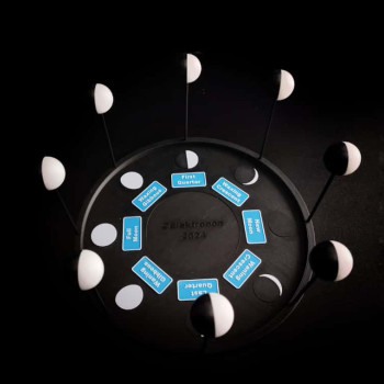 Ay Evreleri 3D Eğitim Modeli ve Oyunu - Astronomi Öğrenim Seti