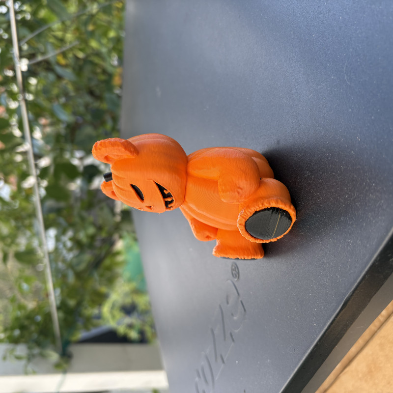 Cadılar Bayramı Ayıcık Heykel - 3D Baskı Dekor