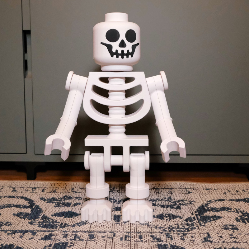 XXL İskelet Blok Figür - Hareketli Eklemler ve Cadılar Bayramı Aksesuarları XXL İskelet Blok Figür - Hareketli Eklemler ve Cadılar Bayramı Aksesuarları