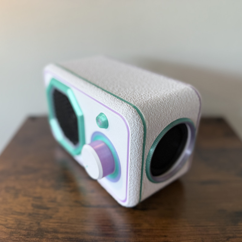 AfterGlow Bluetooth Hoparlör - 3D Baskılı DIY Hi-Fi Ses Sistemi