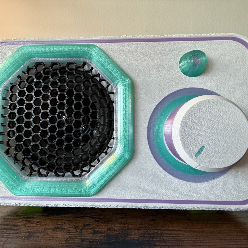AfterGlow Bluetooth Hoparlör - 3D Baskılı DIY Hi-Fi Ses Sistemi