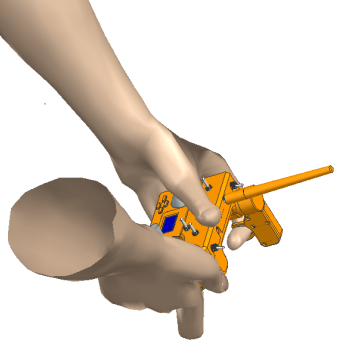 3D Baskılı Taşınabilir RC Kontrolcü - Loli3 Tabanlı Oyun ve Hobi
