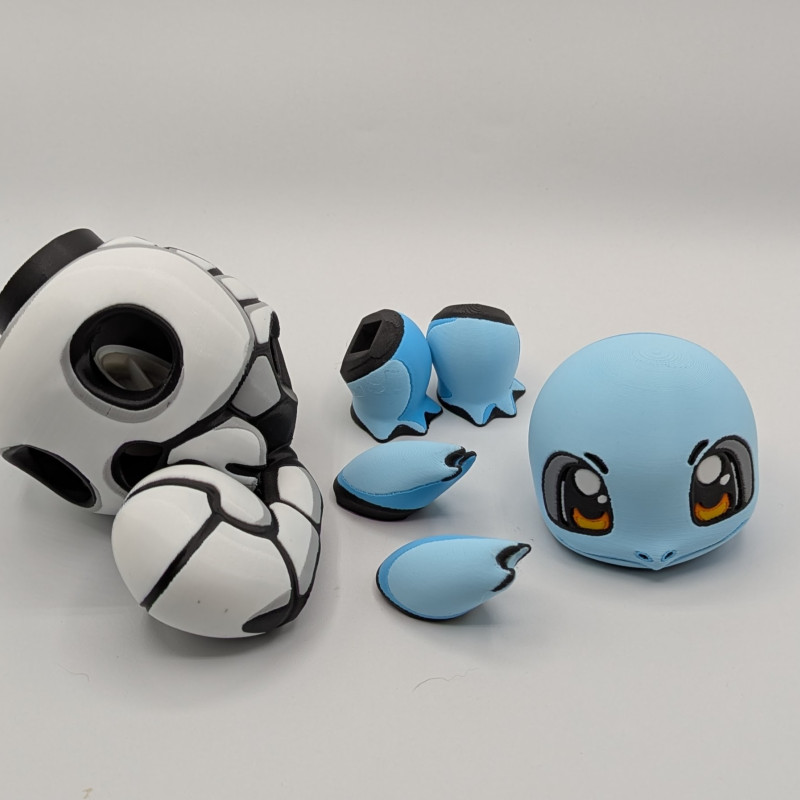 Cadılar Bayramı Squirtle LED Mumluk - 3D Baskı Oyuncak Cadılar Bayramı Squirtle LED Mumluk - 3D Baskı Oyuncak