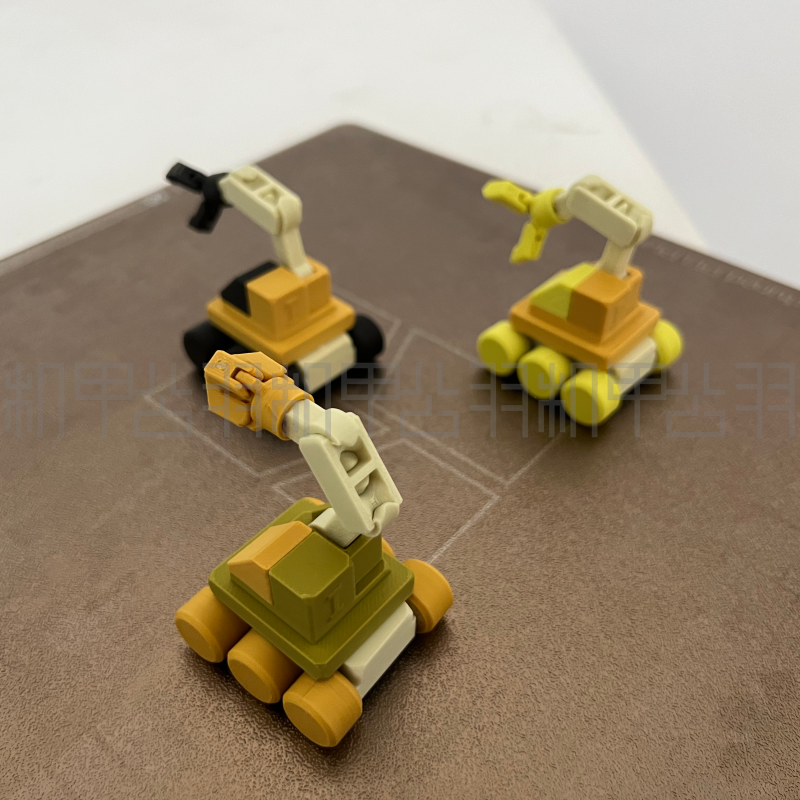 Shuangshuang Döner Yan Duvar Mühendislik Kepçe Kamyonu 3D Baskı Modeli