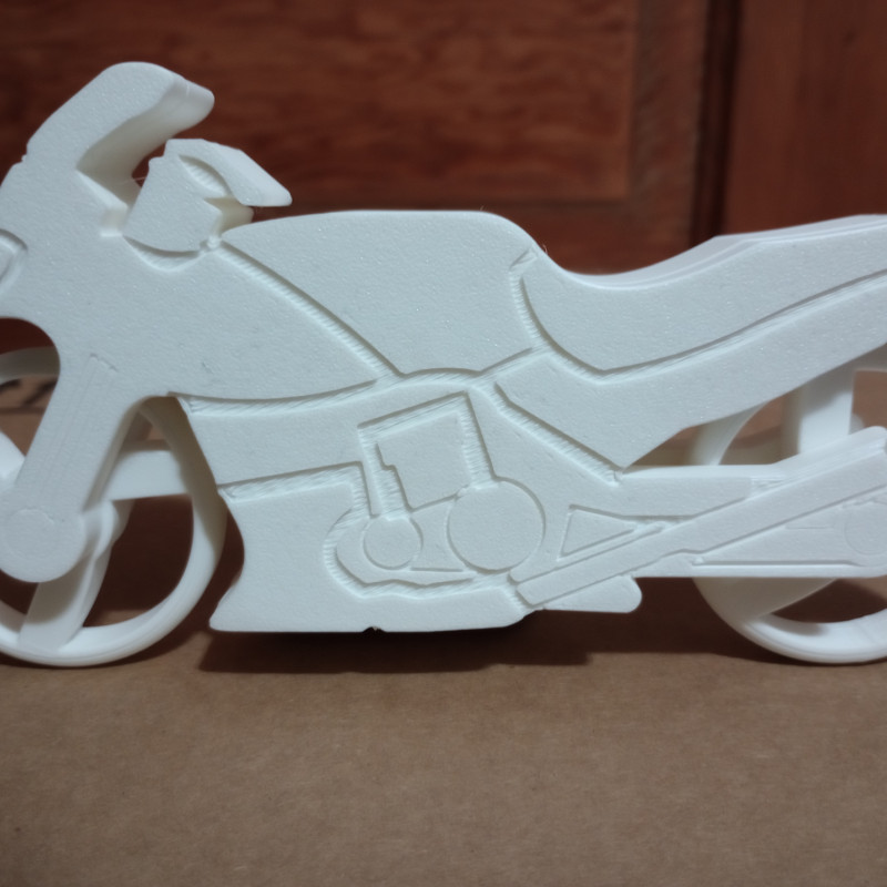 Kawasaki Ninja 500 3D Baskılı Motor Modeli Yapım Seti