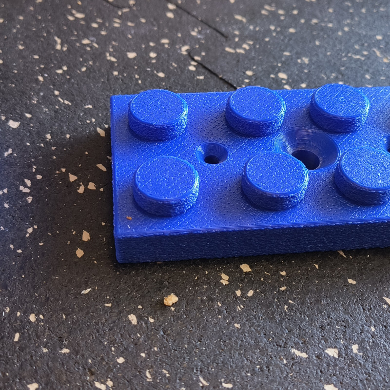 Çocuk Blok Tırmanma Tutamağı - PETG 3D Baskı Tırmanma Ekipmanı