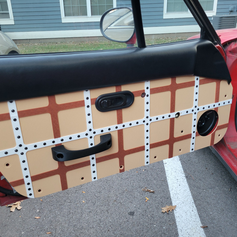 NA Miata Kapı Paneli - 3D Baskılı Özel Tasarım