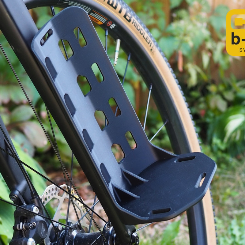 XL Bisiklet Çatal Çantası Montaj Aparatı - B-RAIL Uyumlu 3D Baskı Aksesuar