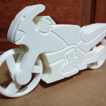 Kawasaki Ninja 500 3D Baskılı Motor Modeli Yapım Seti