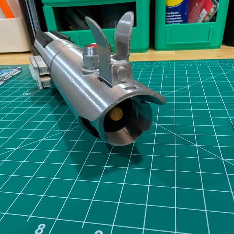 Luke Skywalker Işın Kılıcı Tutamacı - 3D Baskı Star Wars Cosplay Aksesuarı