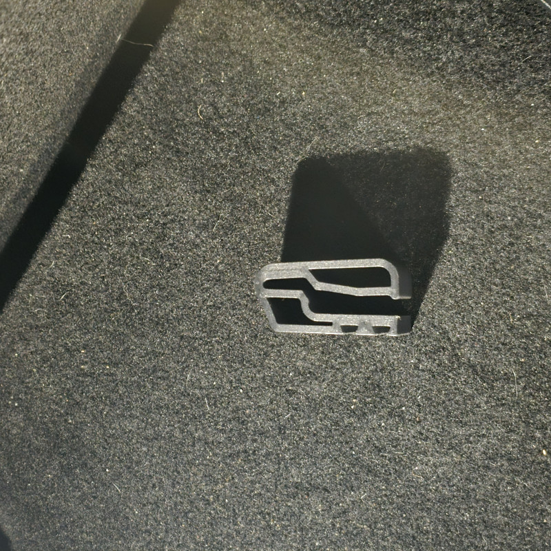 Evrensel Araç Bagaj ISOFIX Askı Sistemi - 3D Baskılı Pratik Tutucu