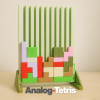Analog Tetris 3D Baskı Eğitici Oyun Seti - Motor Gelişim Puzzle