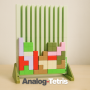 Analog Tetris 3D Baskı Eğitici Oyun Seti - Motor Gelişim Puzzle