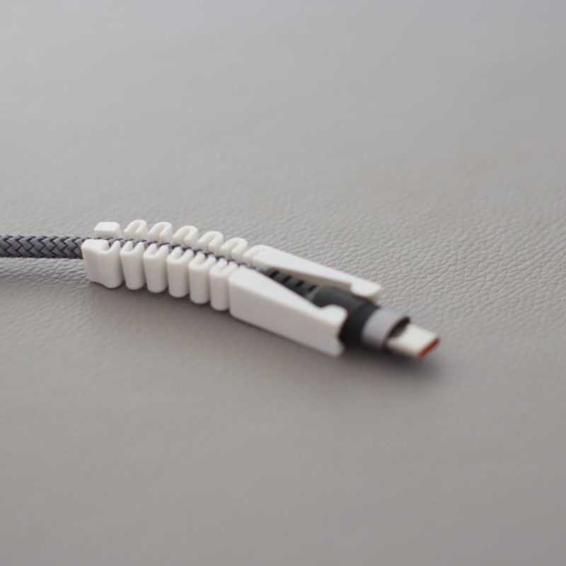 Evrensel USB-C Kablo Koruyucu - 3D Baskı Dayanıklı Kılıf