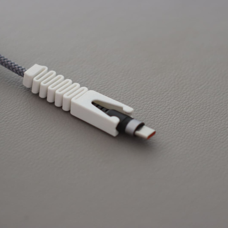 Evrensel USB-C Kablo Koruyucu - 3D Baskı Dayanıklı Kılıf