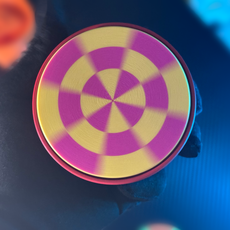 Renk Karıştırma Döner Platformu - Eğitici 3D Baskı Oyuncak