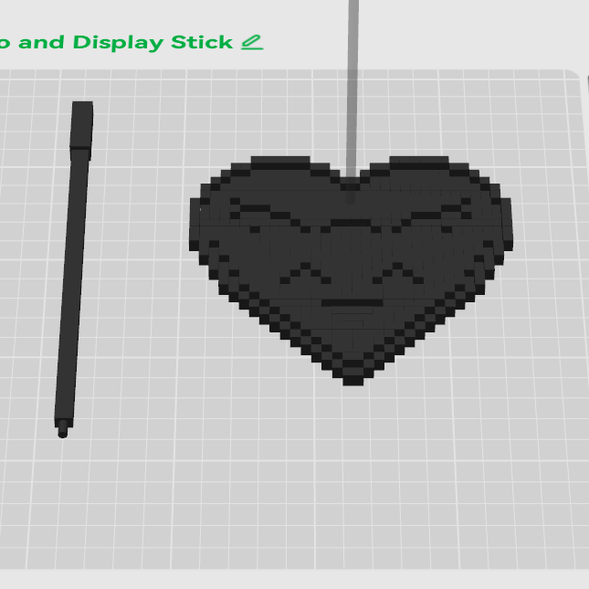 Deltarune Gürleyen Şövalye 3D Baskılı Gösterim Standı