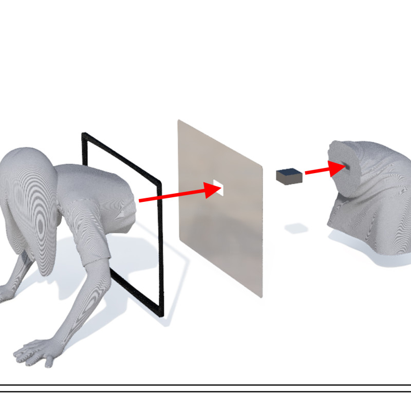 The Ring Samara TV Diorama 3D Baskı Korku Figürü