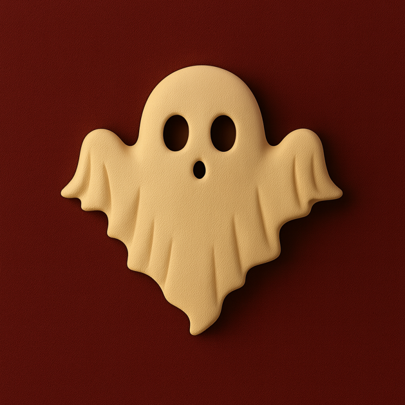 Cadılar Bayramı Saç Tokası Seti - 3D Baskılı Hayalet Örümcek