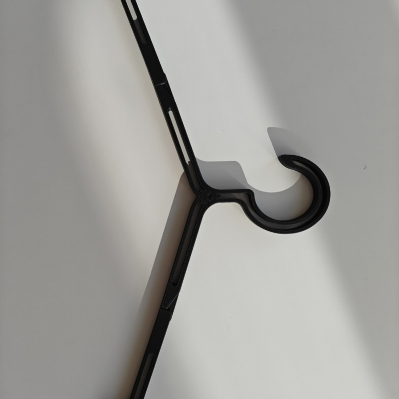 Katlanır Standart Boy Askı - Hafif ve Dayanıklı 3D Baskı Ürün