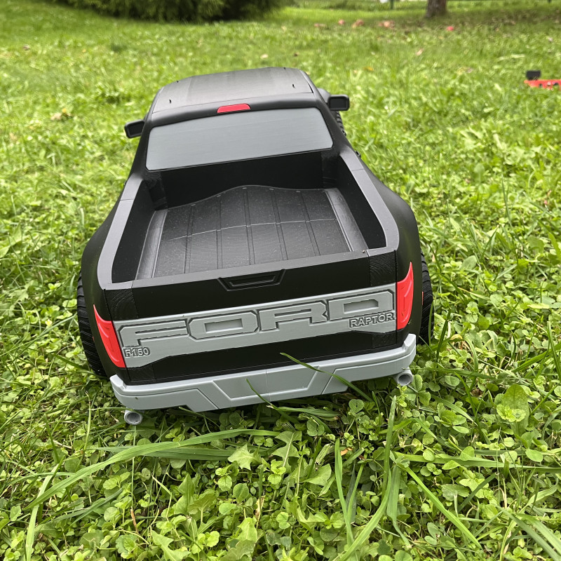 3D Baskı RC Ford Raptor F-150 Model Araba | 1:10 Ölçek