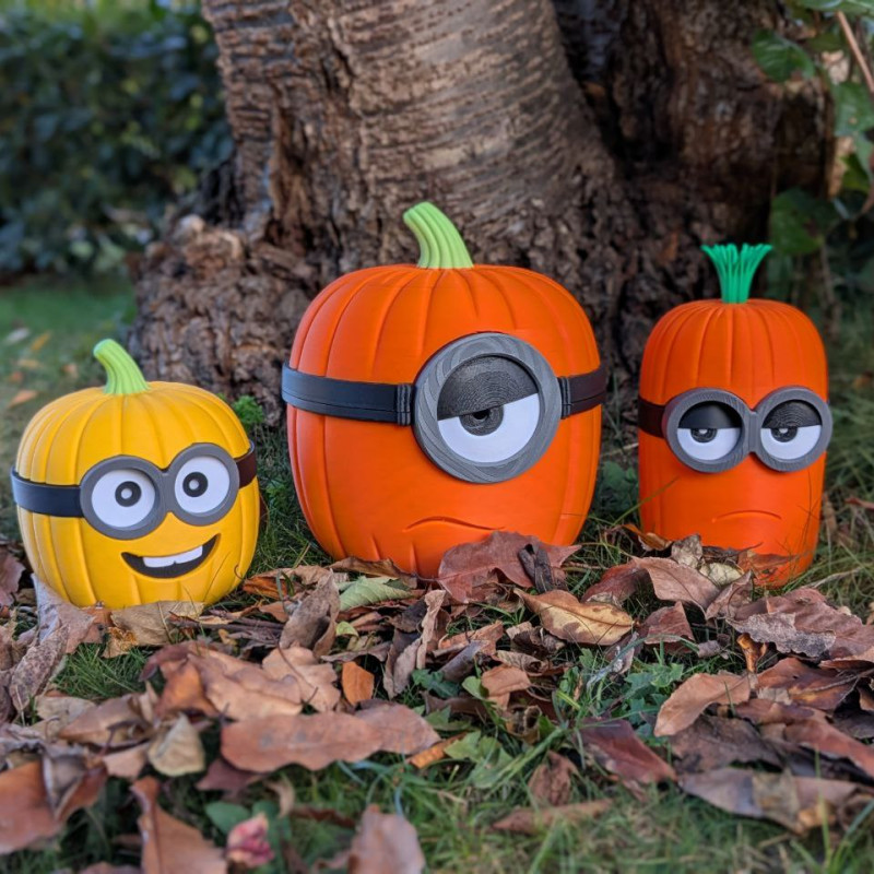 Halloween Minion Bob Şeker Kasesi - 3D Baskı Dekorasyon