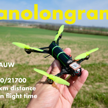 Nanolongrange V2 GPS FPV Drone - Hafif 3D Baskı Drone Kiti