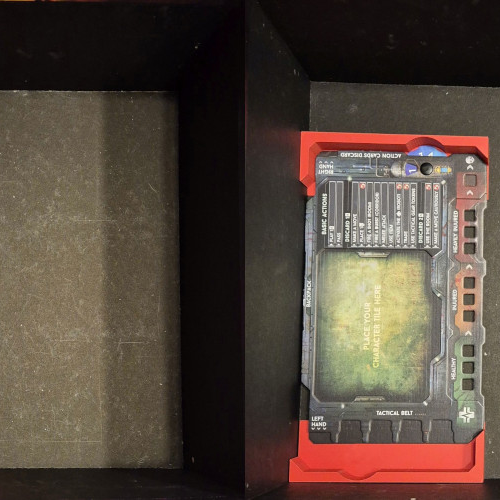 Nemesis Retaliation Kart Yerleştirici 3D Baskı Oyun Organizatörü