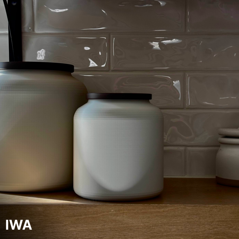 Modern Kahve Ölçek Kaşığı - Komi Tasarım 3D Baskı