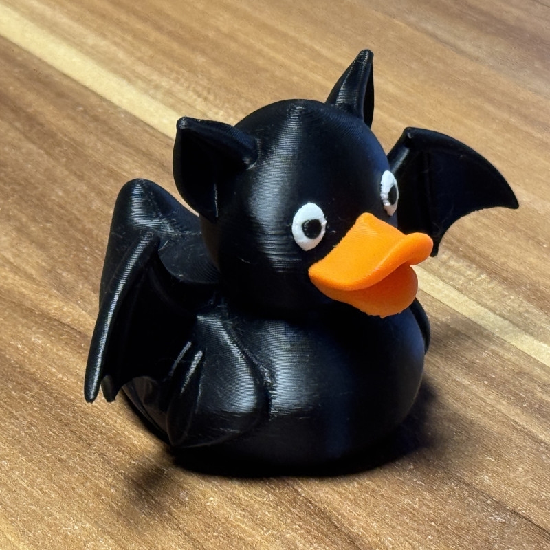 Cadılar Bayramı Ördek 3D Baskı Koleksiyon Figürü