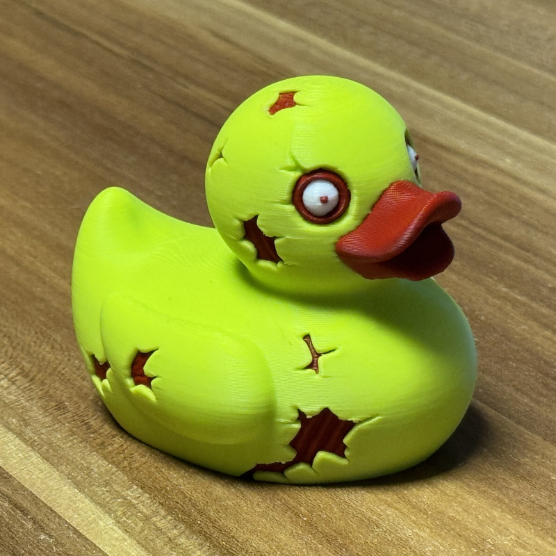 Cadılar Bayramı Ördek 3D Baskı Koleksiyon Figürü