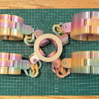 3D Baskı El ve Ayak Yüzükleri - Özgün Moda Aksesuarı