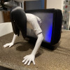 The Ring Samara TV Diorama 3D Baskı Korku Figürü