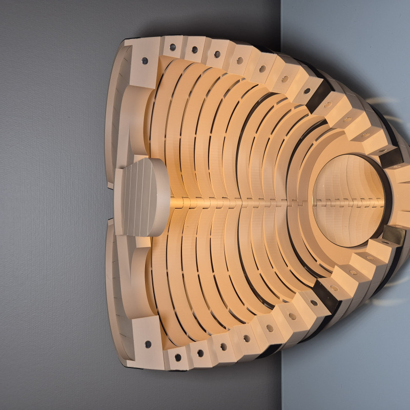 Ahşap Varil Kutu Dekor - 3D Baskı Ev Dekorasyon Ürünü