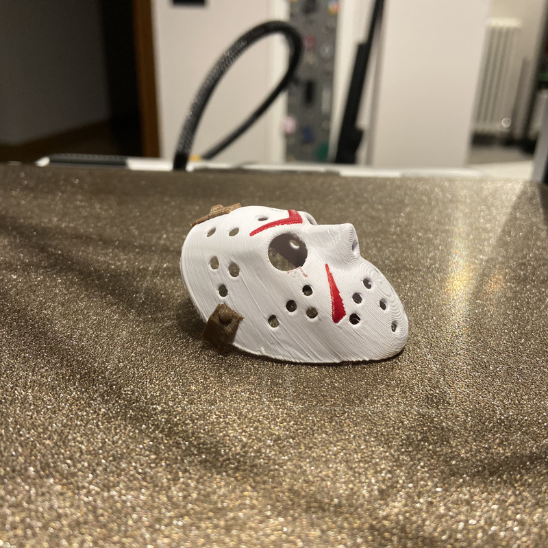 Jason Voorhees 3D Baskı Korku Maskesi - Koleksiyonluk Film Aksesuarı