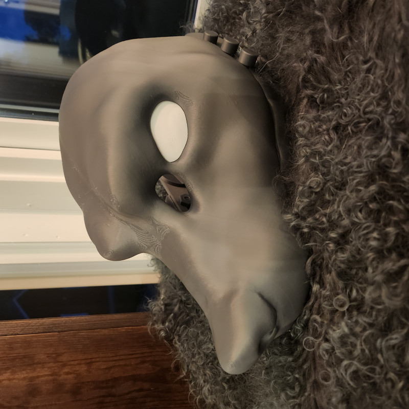 Therian Kurt Maskesi - 3D Baskılı Cosplay ve Halloween Aksesuarı Therian Kurt Maskesi - 3D Baskılı Cosplay ve Halloween Aksesuarı