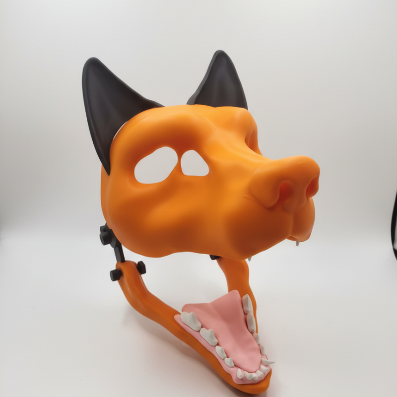 Therian Kurt Maskesi - 3D Baskılı Cosplay ve Halloween Aksesuarı Therian Kurt Maskesi - 3D Baskılı Cosplay ve Halloween Aksesuarı