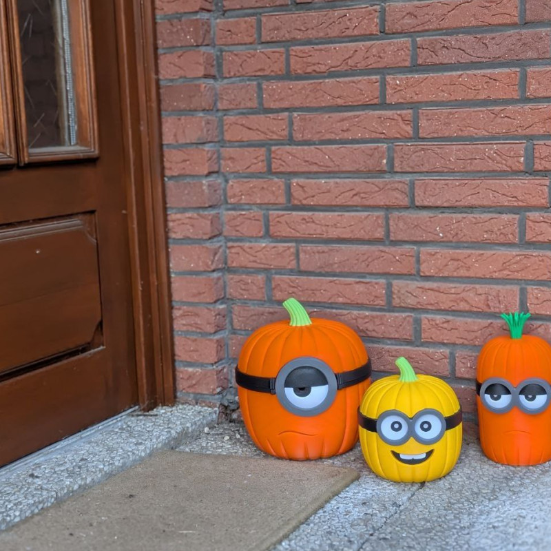 Halloween Minion Bob Şeker Kasesi - 3D Baskı Dekorasyon