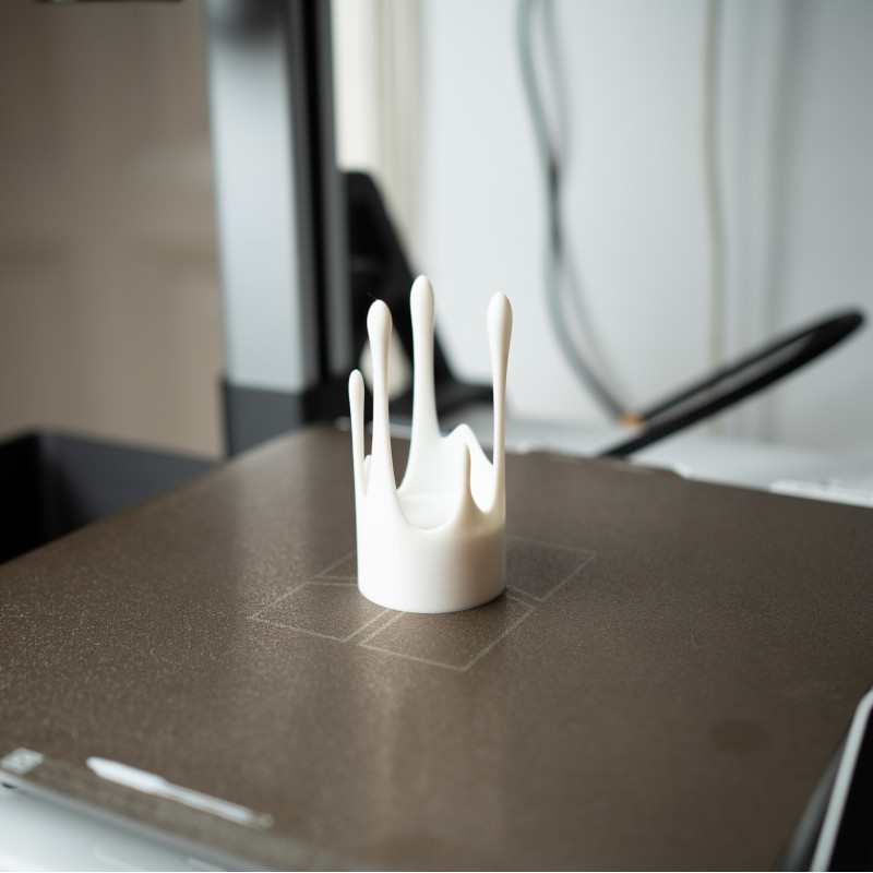 Yüzen Damlayan Mumluk - LED Tealight Dekoratif 3D Baskı