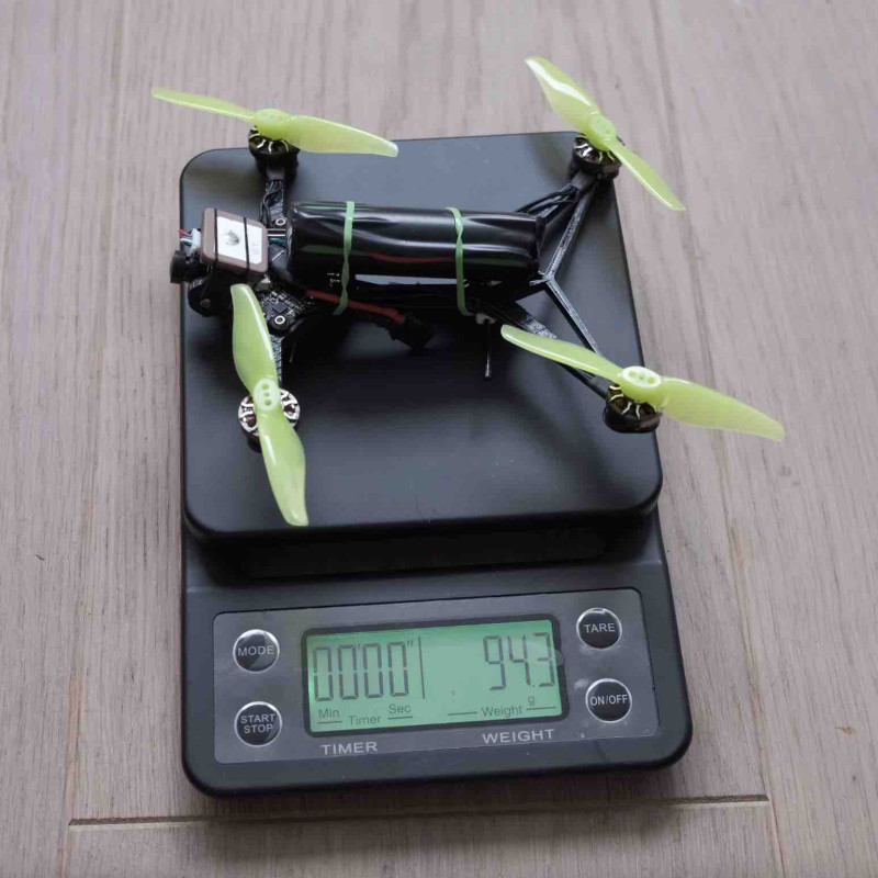 Nanolongrange V2 GPS FPV Drone - Hafif 3D Baskı Drone Kiti