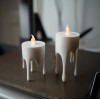 Yüzen Damlayan Mumluk - LED Tealight Dekoratif 3D Baskı