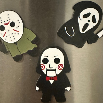 Mini Korku Manyetik Koleksiyonu: Sevimli Canavar Buzdolabı Mıknatısları