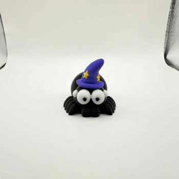 Sevimli Minik Esnek Cadı Örümcek - 3D Baskı Halloween Oyuncak