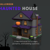 Cadı Evi 3D Baskı LED Aydınlatmalı Halloween Dekorasyon Cadı Evi 3D Baskı LED Aydınlatmalı Halloween Dekorasyon
